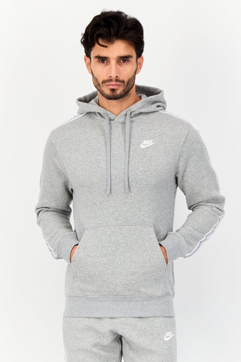 Nike Men 2 Pieces Standard Fit Outdoor Tracksuit, Gray - Image 4