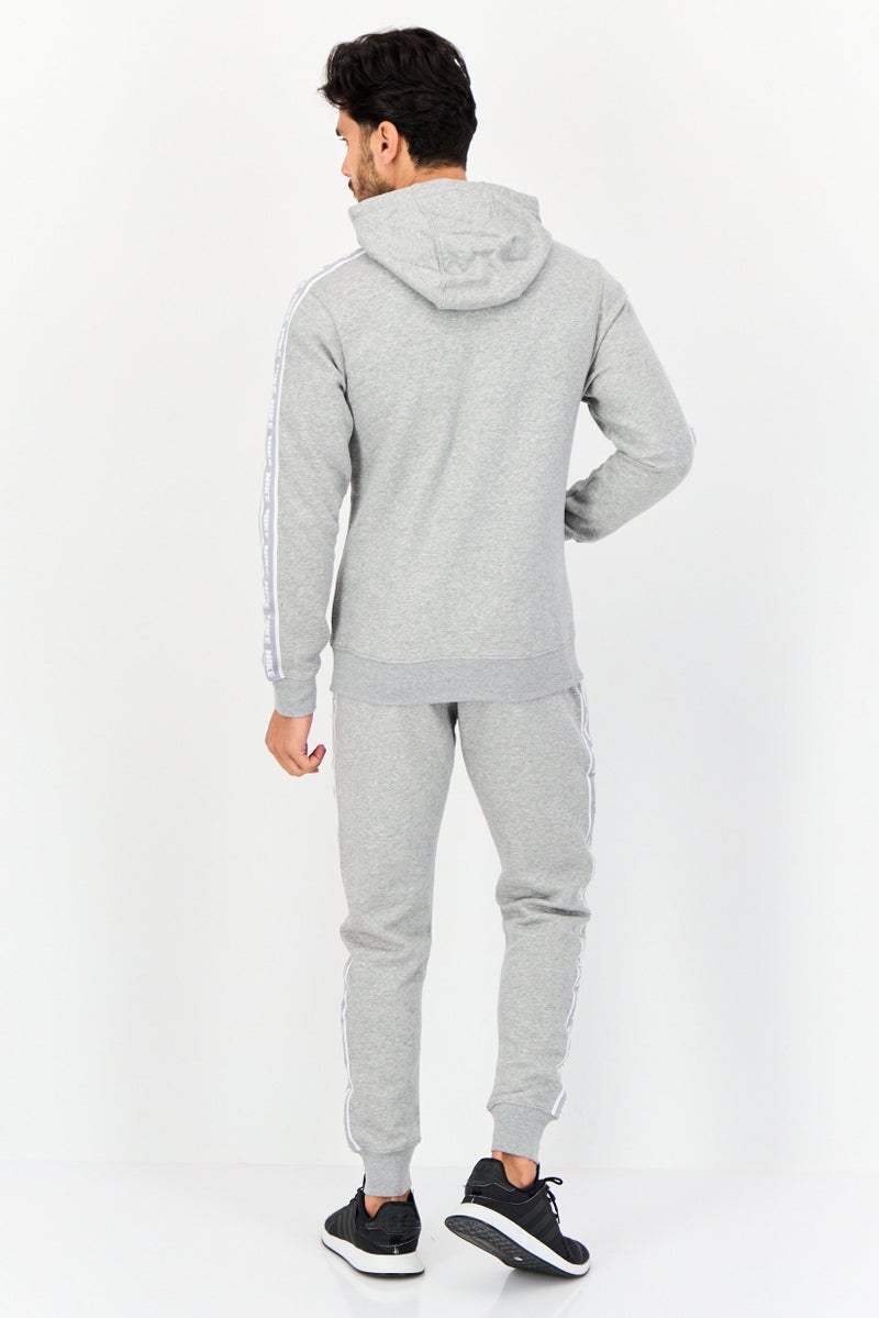 Nike Men 2 Pieces Standard Fit Outdoor Tracksuit, Gray - Image 3