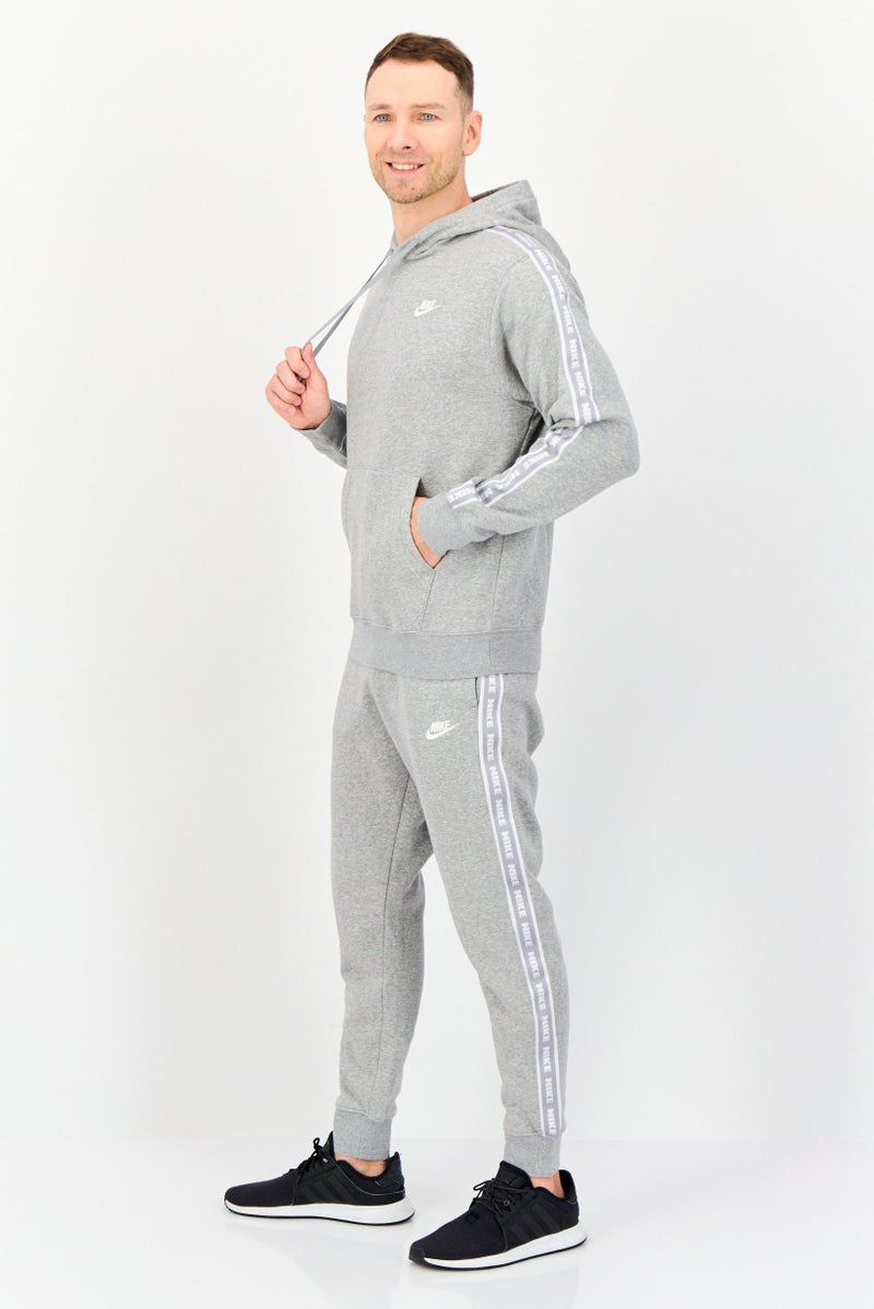 Nike Men 2 Pieces Standard Fit Outdoor Tracksuit, Gray - Image 3