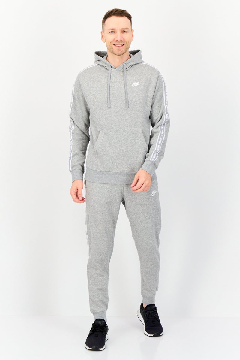 Nike Men 2 Pieces Standard Fit Outdoor Tracksuit, Gray - Image 1