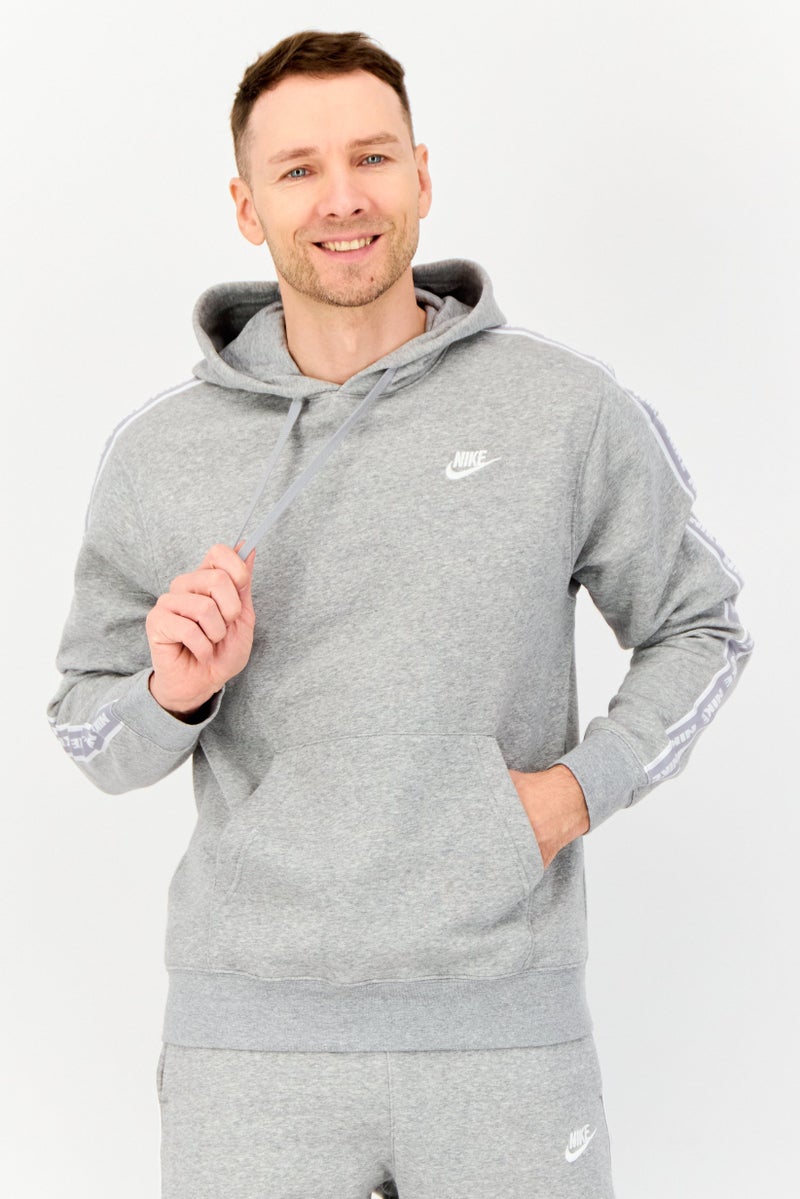 Nike Men 2 Pieces Standard Fit Outdoor Tracksuit, Gray - Image 2