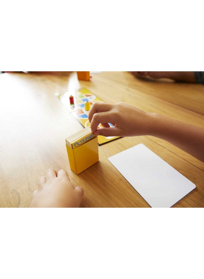 Mattel Games Pictionary Board Game Drawing Game For Kids Adults And Game Night With Dry Erase Markers And Boards