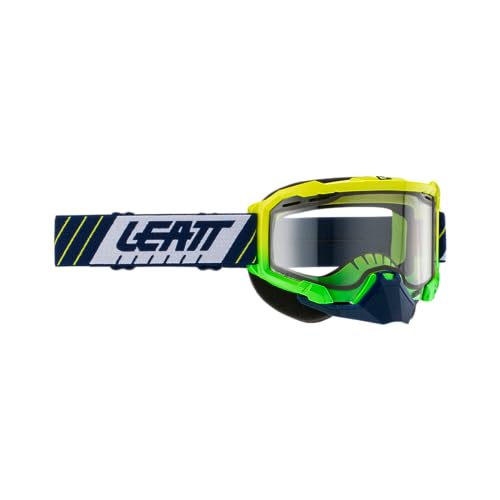Leatt Goggle Velocity 4.5 SNX Adult (Yellow/Green with Clear Lens) - Image 1
