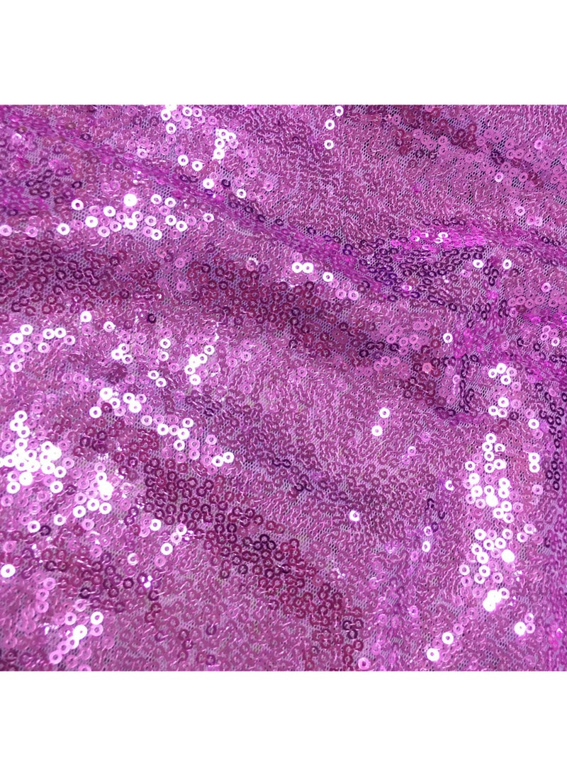 Arabest Spot wholesale 3mm sequin cloth scrambled sequin fabric wedding costume sequin fabric beaded fabric No. 25 lavender 