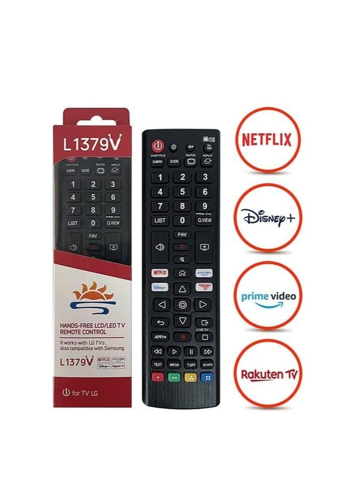 ELTRAZONE Replacement Remote control for LG Smart Tv LG1379V - Image 2