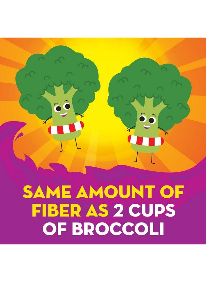 Metamucil Kids Fiber Supplement Gummies, No Sugar Added, 5g Prebiotic Plant-Based Fiber Blend, Mixed Berry Flavored, 120ct Gummies - Image 5