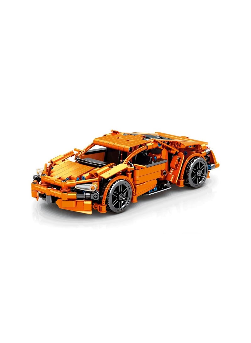 Sembo 8157 - Lycan car building blocks - 469 pcs - Orange - Image 1