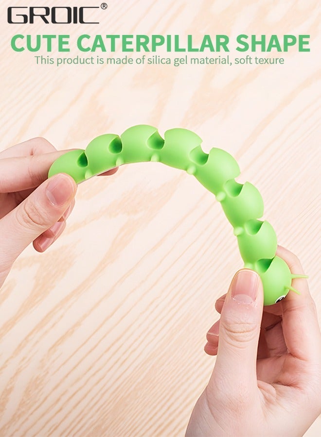 GROIC 2 Packs Cable Clips, USB Holder Wire Organizer, Cord Clips Organizer Management, Organizers, Cute for Home Office Desk and Car - Image 4