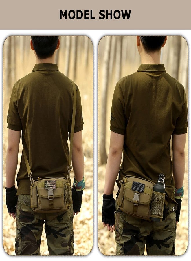 SunForMorning Tactical Fanny Pack for Men, Military Running Waist Bag - Image 3