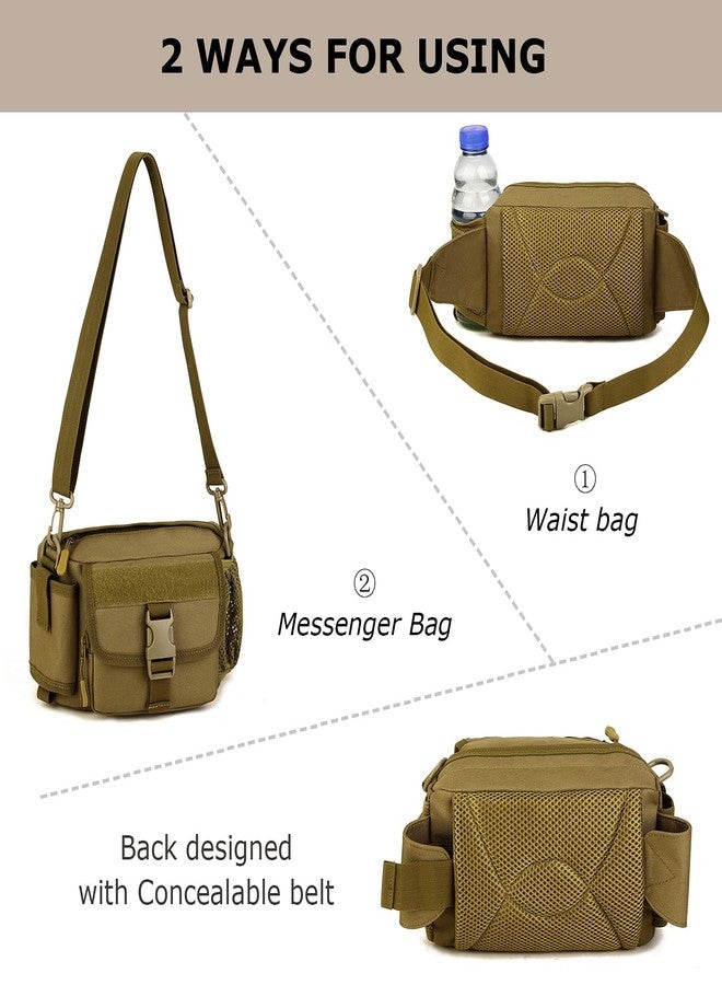 SunForMorning Tactical Fanny Pack for Men, Military Running Waist Bag - Image 4