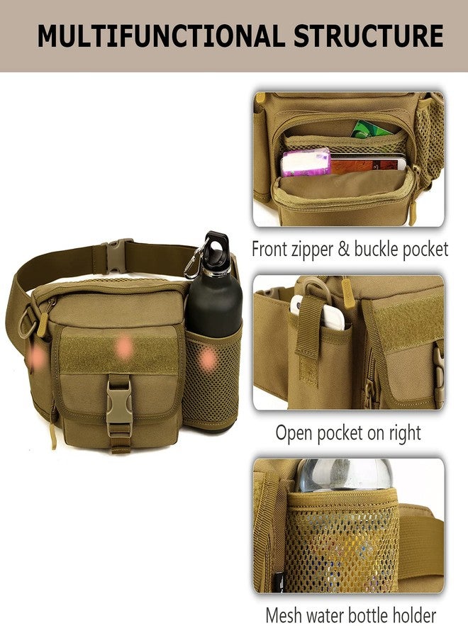 SunForMorning Tactical Fanny Pack for Men, Military Running Waist Bag - Image 5