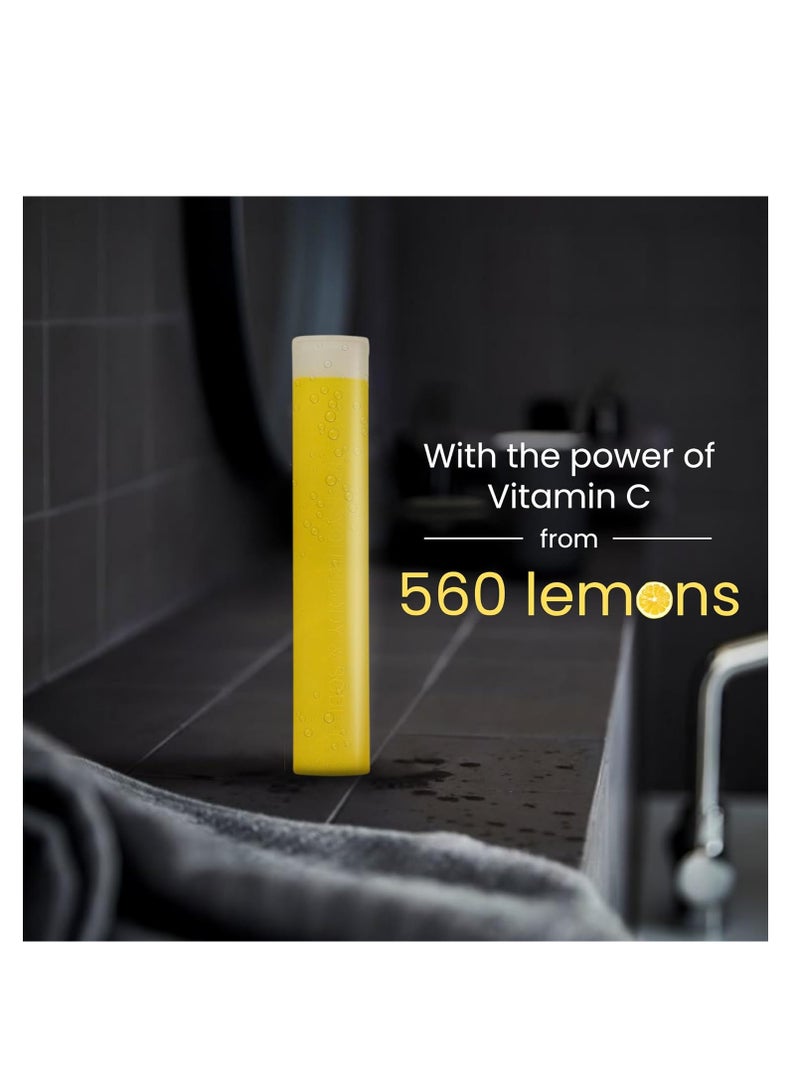 KAREZZ Vita-C Shower Filter – 560 Lemon Equivalent Vitamin-C, Collagen Boost, Hair Care, Skin Moisturiser, Antioxidant Rich, for Karezz Shower Head, Made in Korea – Pack of 2  - Image 4