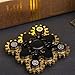 Bitopbi Pure Brass Fidget Spinner Gears Linkage Fidget Metal DIY Hand Spinner Spins Long Time EDC Focus Meditation Break Bad Habits ADHD with Multiple Premium Bearings 9 Gears Black - Image 4