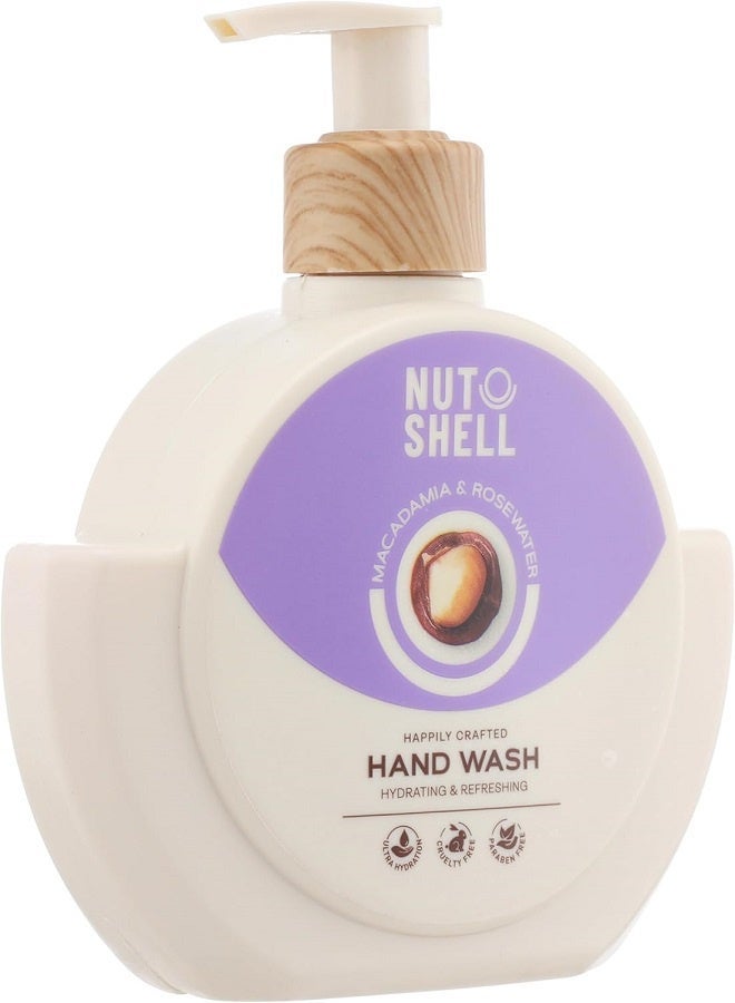 Nutshell Hand Wash Macadamia & Rose Water -375 Ml - Image 3
