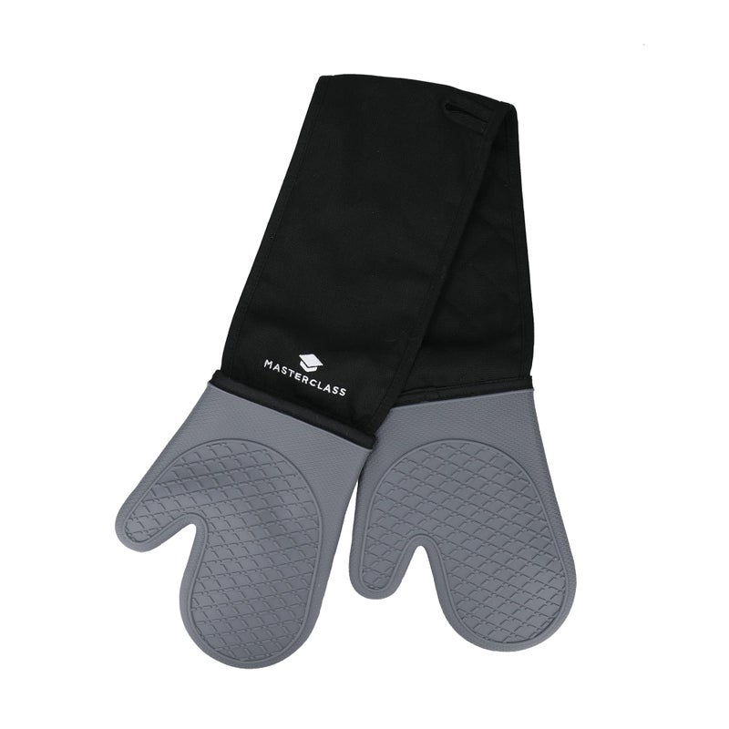 MasterClass Oven Gloves Silicone Grey