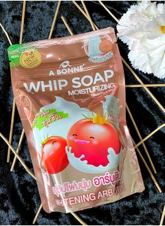 A Bonne' Whip Soap Moisturizing Tomato And Milk 100 g  - Image 2