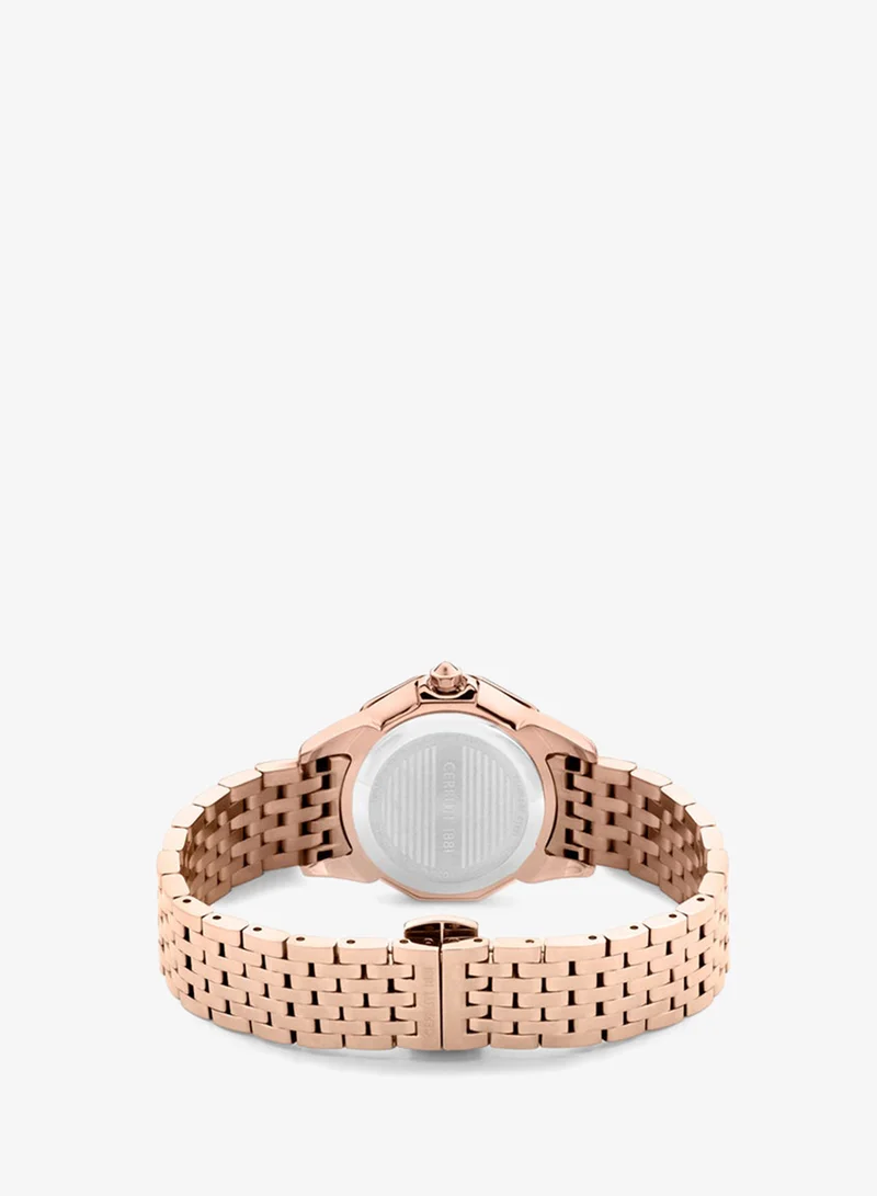 CERRUTI 1881  Jesina 32mm Women's Quartz Watch With Rose Gold Stainless Steel Bracelet for Women | Best Price UAE