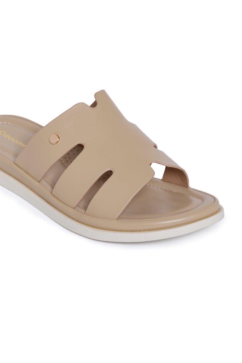 Geoomnii Comfort Slide Sandals for Women – Cushioned Slip-On Casual Sandals for Daily Wear, Home, Travel & Walking - Image 4