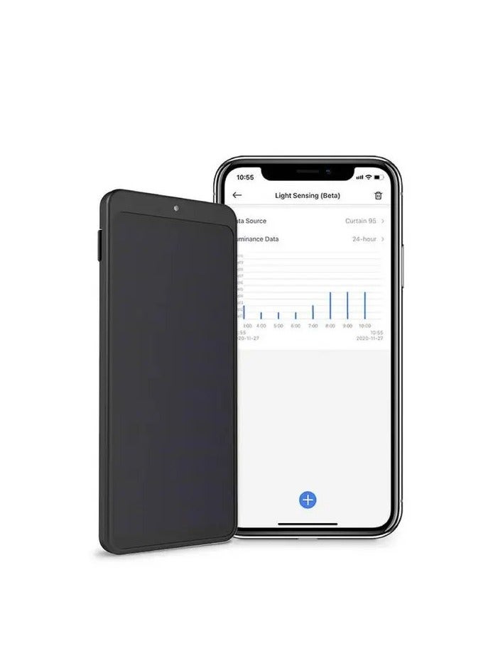 SwitchBot Solar Panel Non-Stop Solar Power for Switchbot Curtain - Black - Image 2