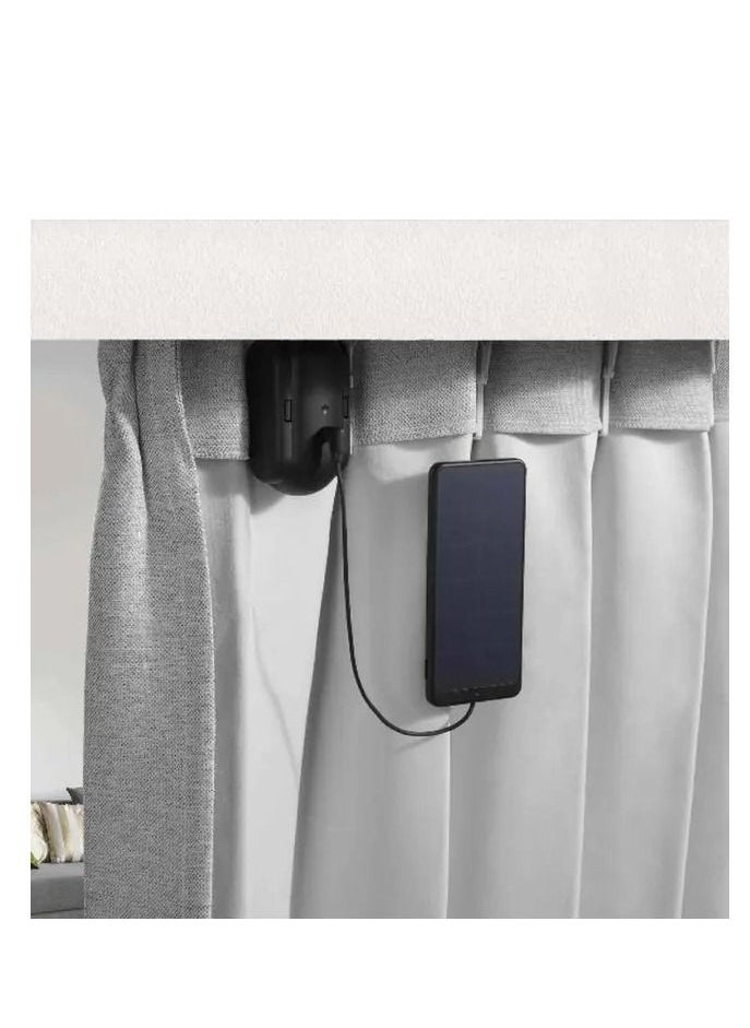 SwitchBot SwitchBot Solar Panel Non-Stop Solar Power for Switchbot Curtain - Black  - Image 3