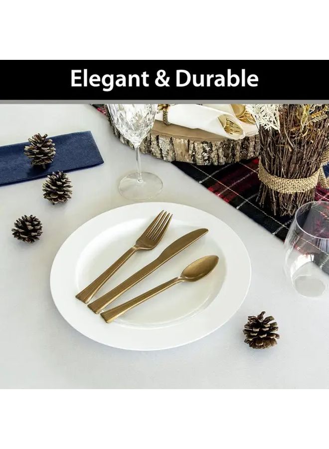 Heavyweight White Melamine Plates 2pcs Durable Easy Clean For Wedding Banquet Table Setting - Image 2