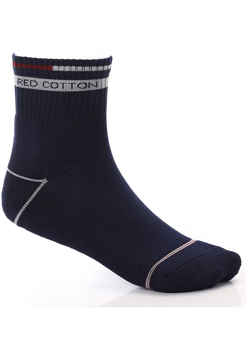 REDCOTTON Red Cotton-pack of 4 pieces Men's Comfortable Mid Calf Socks-multicolor  - Image 2
