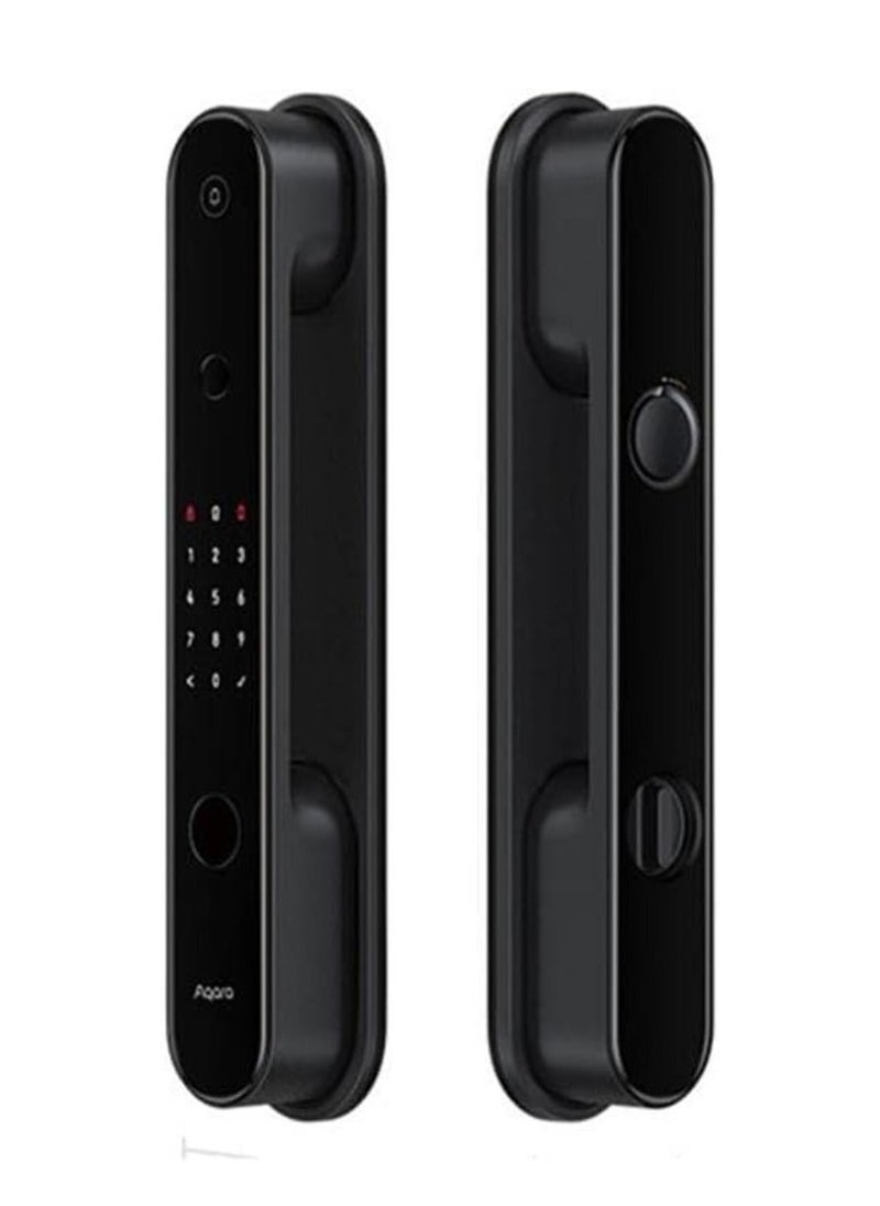 Aqara - Aqara Smart Door Lock D100 Zigbee Edition with HomeKit Black - Image 1