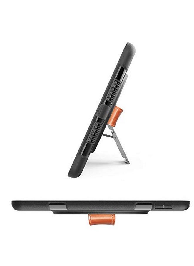New Trent - New Trent iPad 9th Generation, 8th Generation, 7th Generation Stronger Kickstand Full Body case with Rotational Hand Strap & Screen Protector 2021 2020 2019 - Image 1