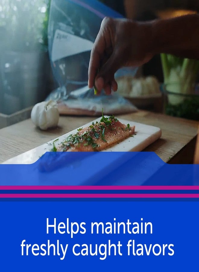 Ziploc Two Gallon Food Storage Freezer Bags, Grip 'n Seal Technology for Easier Grip, Open, and Close, 10 Count, Pack of 3 (30 Total Bags) (Packaging May Vary) - Image 5