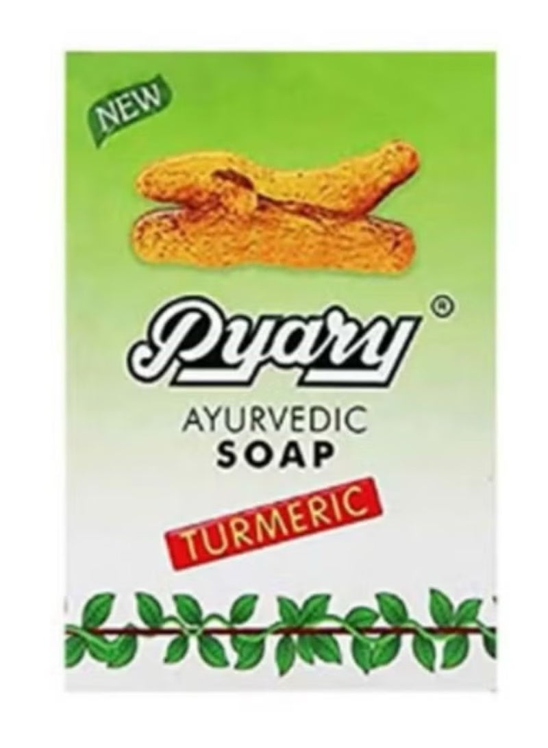 Pyary 4 pieces of Turmeric herbal skin lightening soap - Image 2