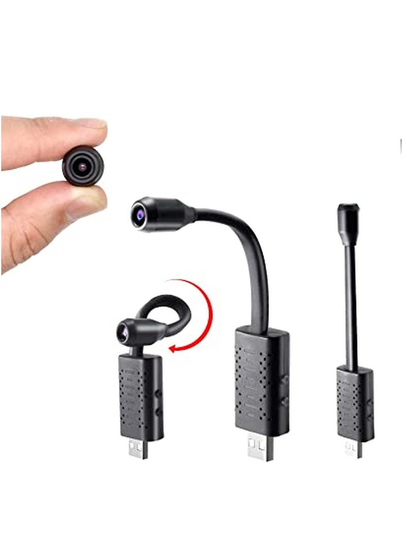 Rabos Full HD 4K 1080P USB Wifi Mini Camera WiFi Camera Wireless USB Plug Small Security Camera 1080P HD Motion Detection Monitor for Home Office - Image 2