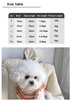 A.M Pet Dog Clothes, T-Shirt, Small Dog Or Cat Dress, Spring, Autumn and Summer, Hair Loss Protection, Breathable, Sleeveless Dress  - Image 5
