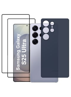 KZDOO 3Packs Case for Galaxy S25 Ultra Air Skin Case All Around Full Protection Ultra Slim 0.3mm Thickness 4g Feather Weight with Two 3D Screen Protector- Blue  - Image 1