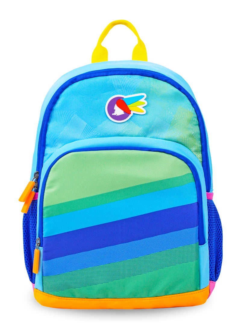 Trucare Motto Strokes 14-Inch School Backpack School Bag - Image 1