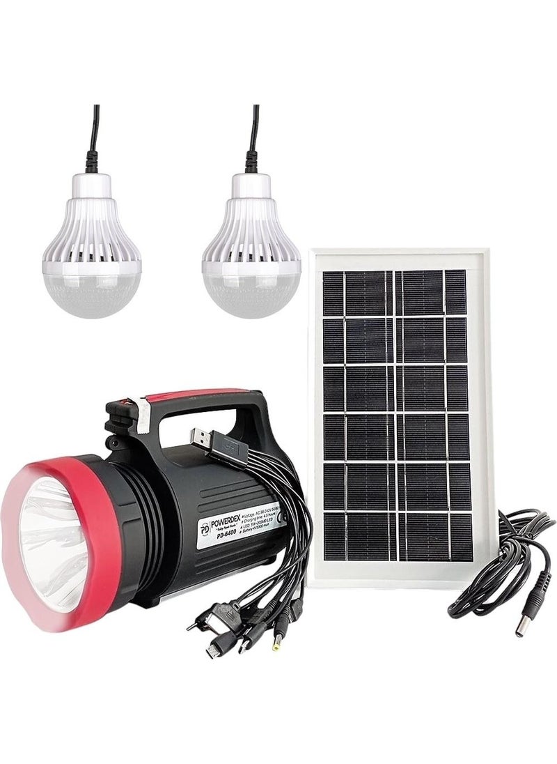 Powermaster ياغيا YJ-1902T 5 واط 22 SMD LED 2 مصباح بحث شمسي  - Image 1