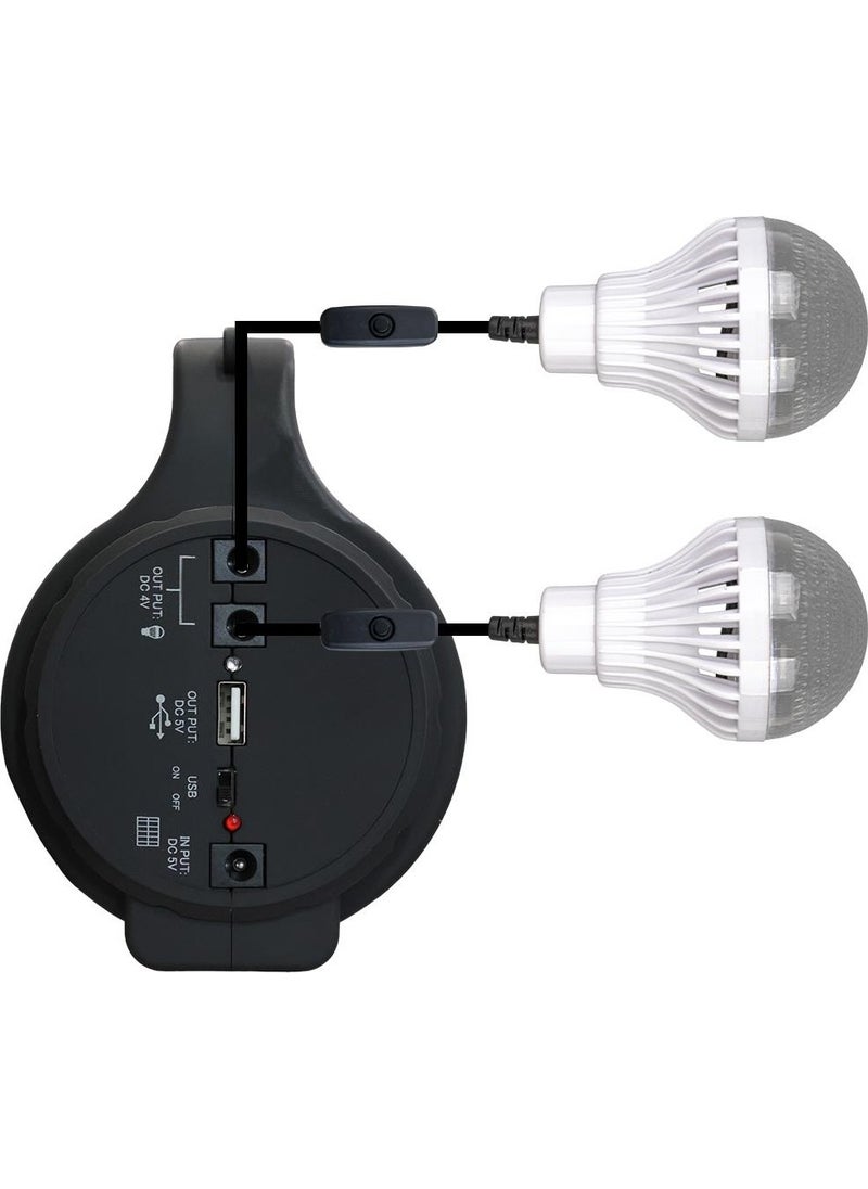 Powermaster ياغيا YJ-1902T 5 واط 22 SMD LED 2 مصباح بحث شمسي  - Image 3