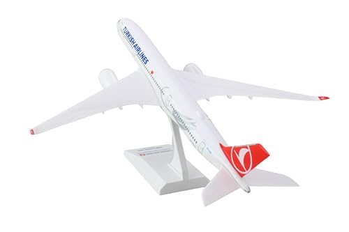 Daron SkyMarks Turkish Airlines Airbus A350-900 1/200 Scale Snap-Fit Display Model TC-LGJ – Officially Licensed Collectible for Ages 14+ - Image 4