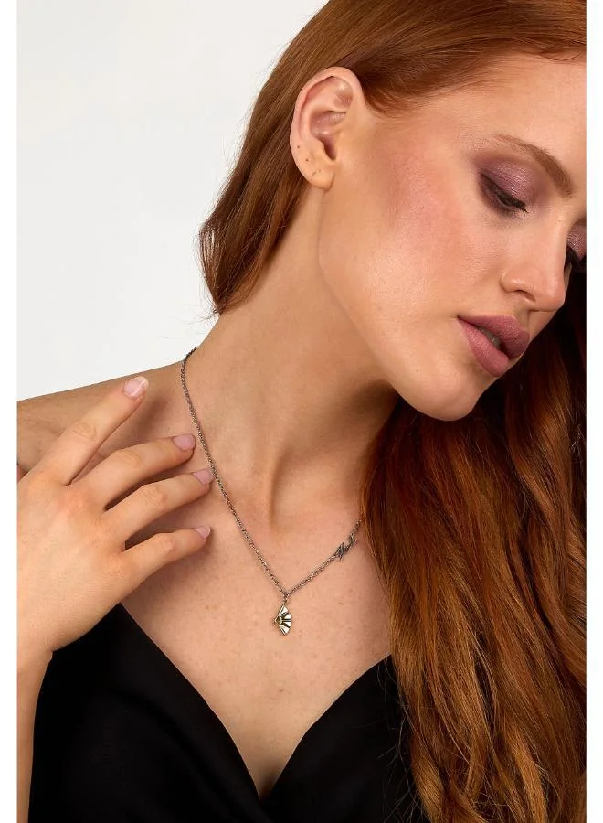 Karl Lagerfeld  Klayd07 Charms Necklace  | Best Price UAE