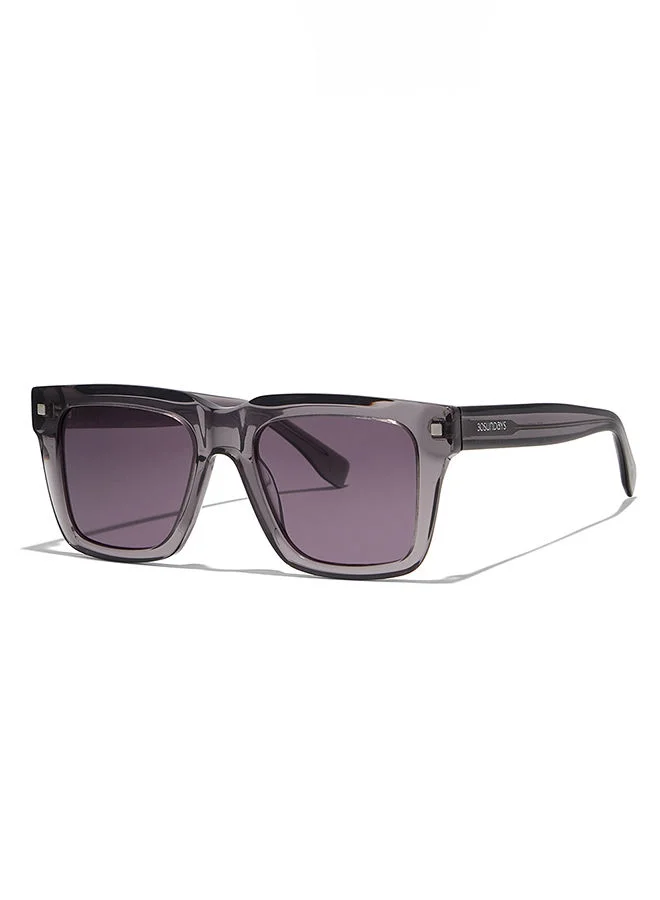 30Sundays 30Sundays GROVE,Women Sunglasses, Square Sunglasses, UV Protection: UV400 (Gray,Purple)