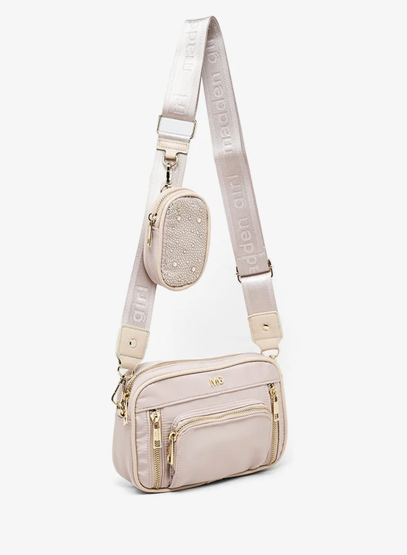 ستيف مادن MG243032 Nude Women's Crossbody Bag
