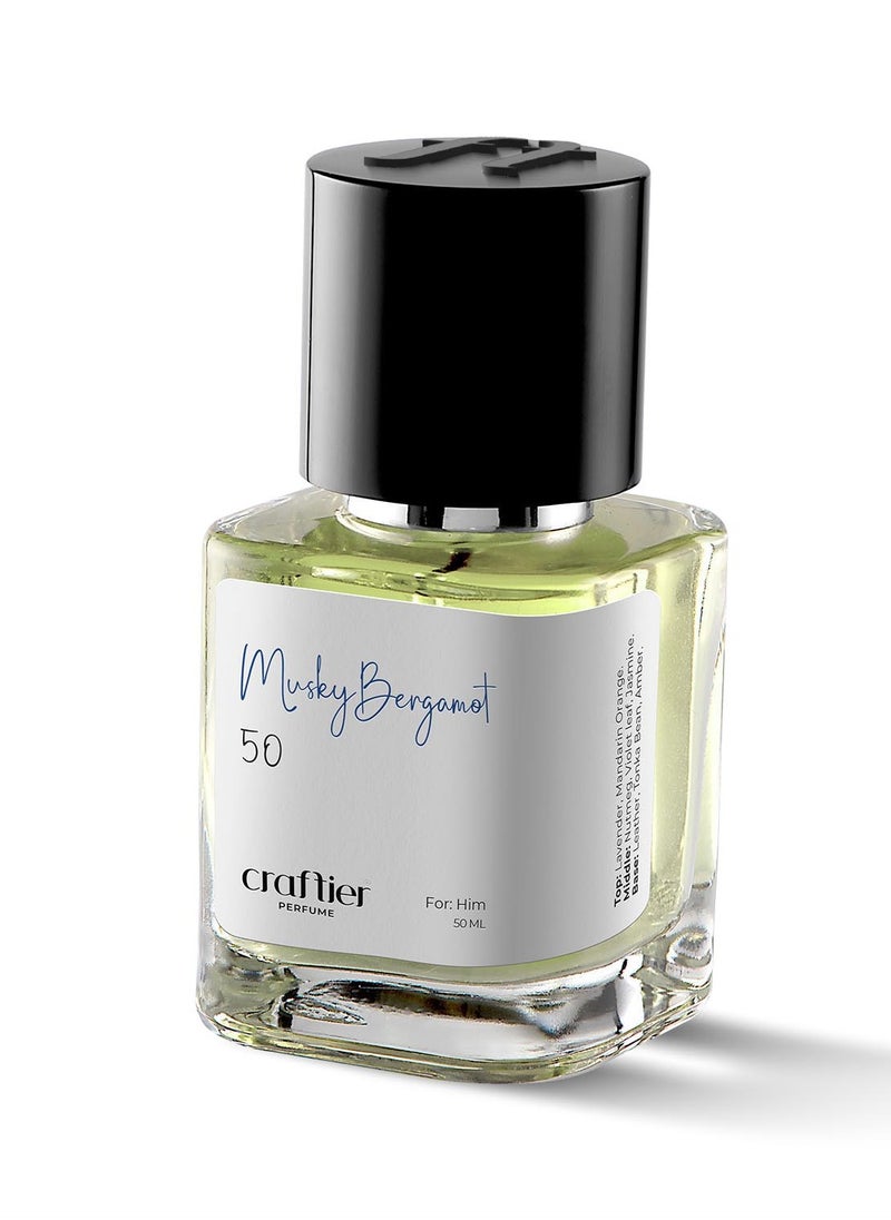 Craftier Perfume Musky Bergamot - Inspired by Fahrenheit  - Image 1
