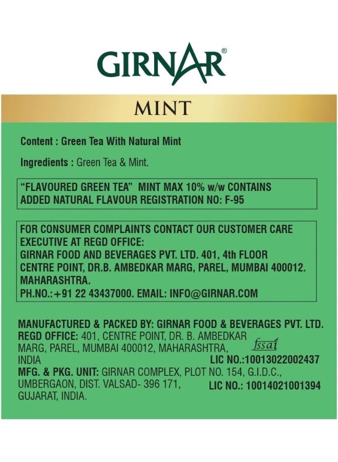 Girnar شاي جيرنار الأخضر بالنعناع - Image 4