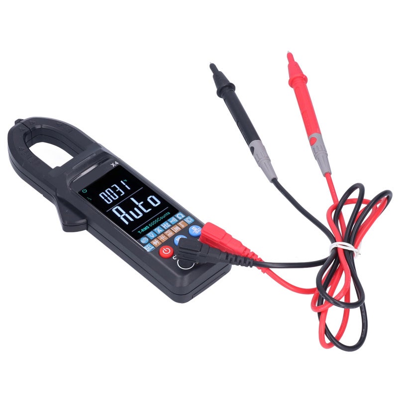 Smart Clamp Meter: High Accuracy, Large Color Screen, Stable Performance - Durable ABS Material, Auto Range Selection Clamp Meter for Electrical Testing, Factory Use - Image 3