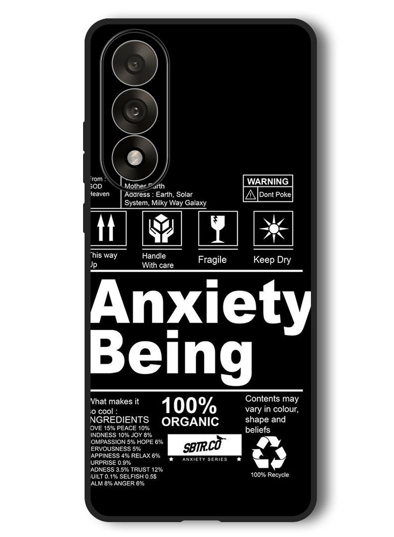 Theodor Case Compatible with OnePlus Nord 5 6.83 Inch Protection Shockproof Bumper Cover Anxiety Being - Image 1
