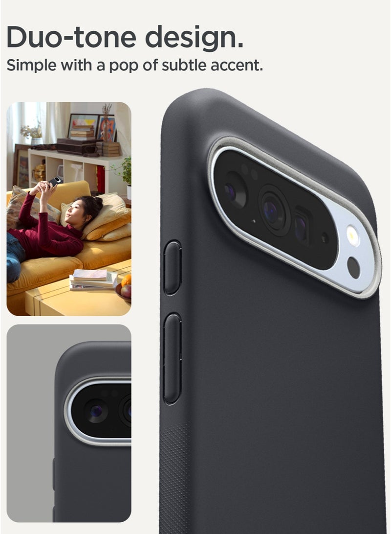 Spigen Nano Pop MagFit Google Pixel 10 Pro XL MagSafe Case Cover [Pixelsnap and MagSafe compatible] - Black Sesame - Image 4