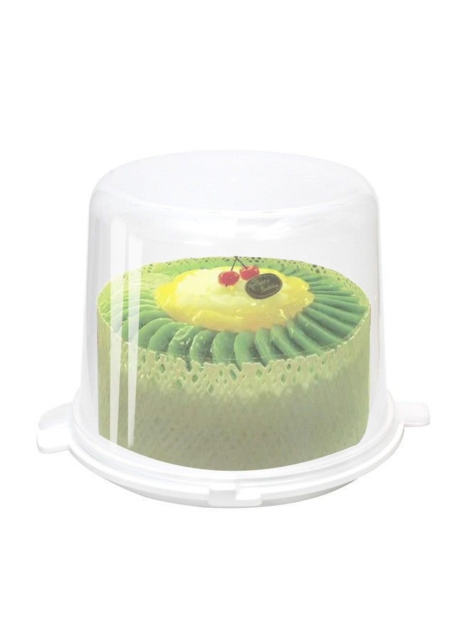 Youngever Plastic Cake Carrier, Clear Cake Container, 12 Inch Cake Carrier with Lid, Cake Storage, Cake Keeper - Image 1