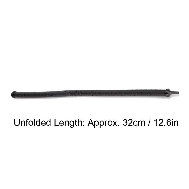 Black PE Material 12.6 Inch Aquarium Air Stone Bubble Diffuser Bar 2 Pack - Image 4