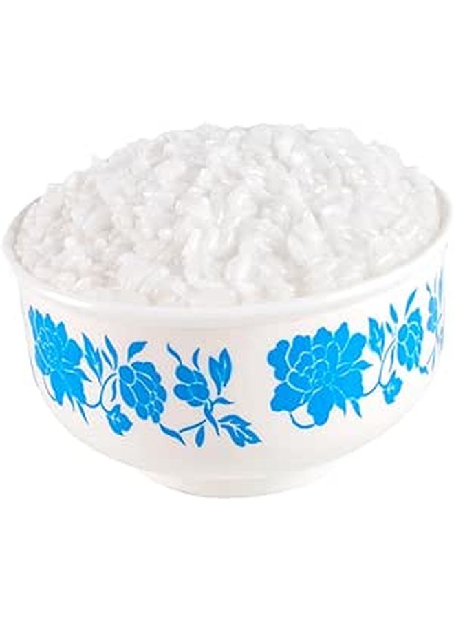 HANABASS Blue Porcelain Simulation Cooked Rice Bowl Decorative Model For Photography Props - Image 1