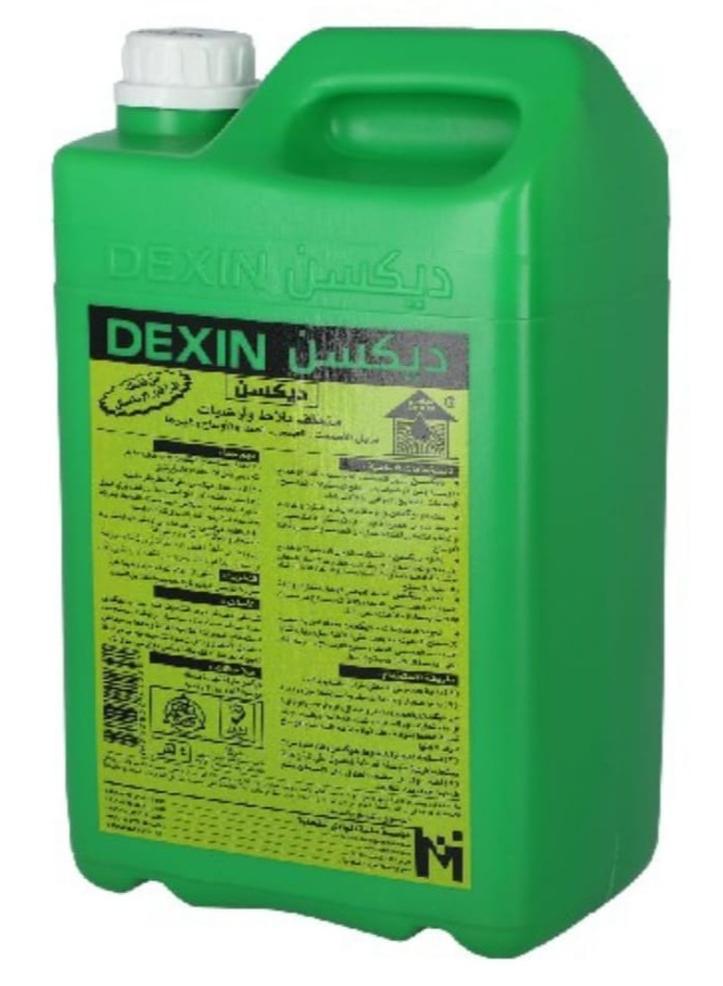 ديكسين منظف بلاط القوي لازالة الاسمنت والجبس والاوساخ 4 لتر
