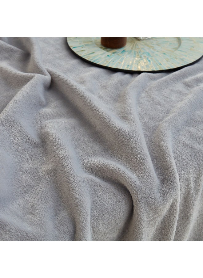 ShinyFlower Milk Velvet Blanket 300GSM Ultra Soft Lightweight for Bed Sofa Couch  220x240cm  - Image 5